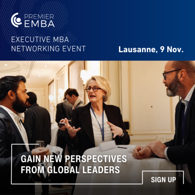 Networking Premier EMBA Event in Lausanne