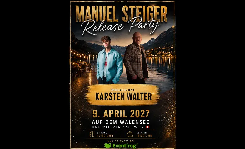 Manuel Steiger Releaseparty mit Karsten Walter
