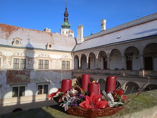 Christmas Tours of Litomyšl Castle with Organ Music in the Chapel