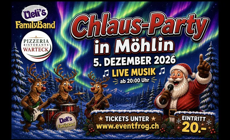 Fiesta de Chlaus 2026 con la Banda Familiar de Ueli