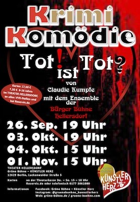 Tot ist Tot - Comédie policière - Comédie policière