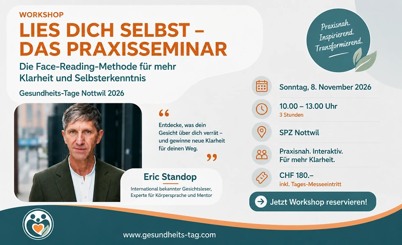Lies dich selbst – Das Praxisseminar mit Eric Standop