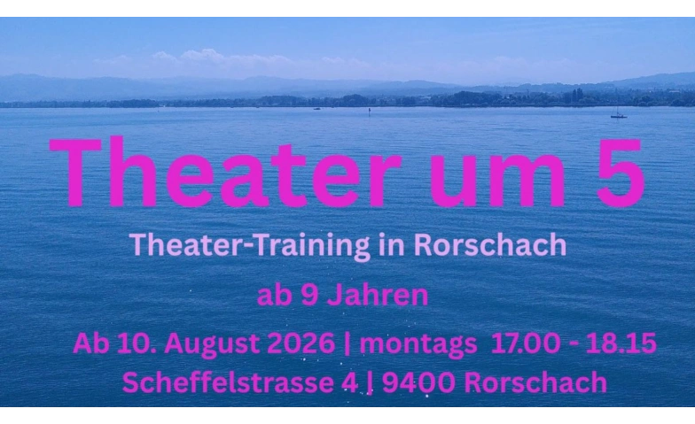 Theater um 5 - für Menschen ab 9 Jahren