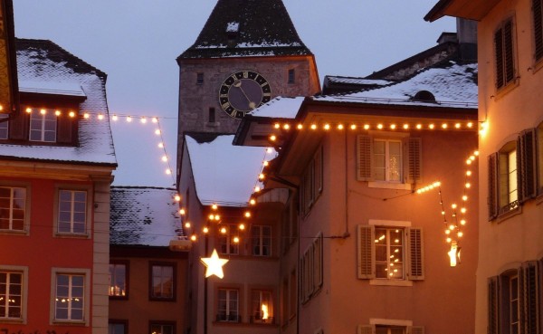City Tour - Aarau in Christmas Lights