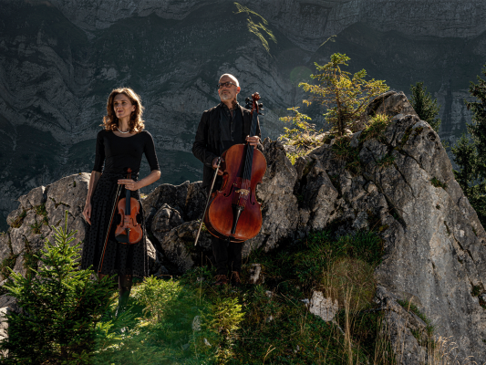 Concert Bergkirchli with C. Küng & St.. Baumann