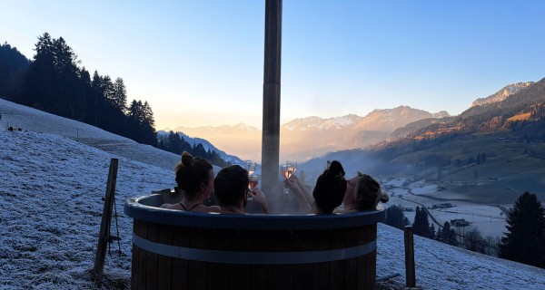 Winter Fairy Tale Fondue in the Hotpot with Overnight Stay