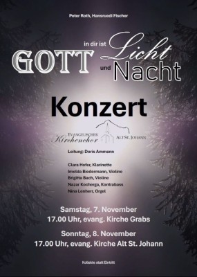Peter Roth "Gott in dir ist Licht und Nacht"
