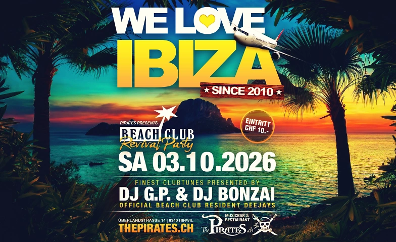 We Love Ibiza – Fiesta de Revival en el Beach Club