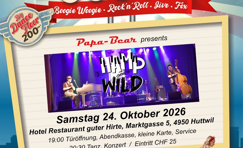 Papa-Bear's Fifties-Dance-Night - Hamp Goes Wild