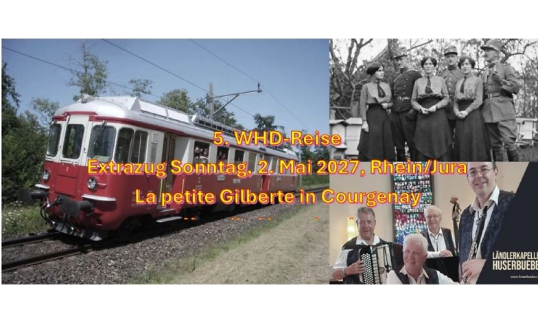 5. Viaje WHD. Tren adicional a La Petite Gilberte Courgenay