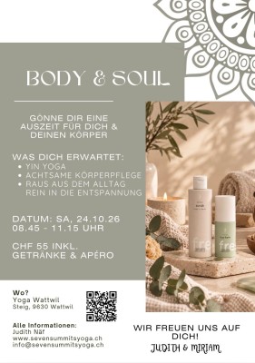 Body & Soul - Temps de pause pour toi