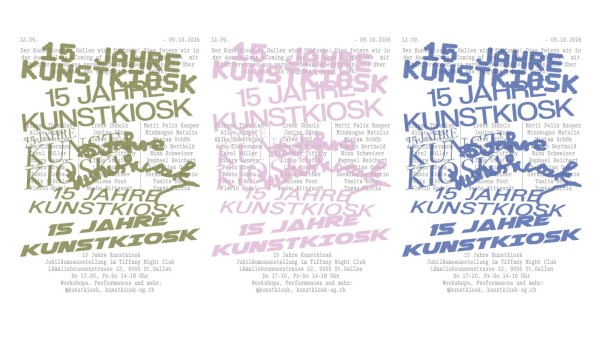 Finissage - Coming of Age: 15 Years Kunstkiosk