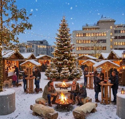 Weihnachtsmarkt im Luberzenareal
