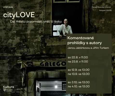 Guided Tours of the cityLOVE Exhibition in Moravský Krumlov