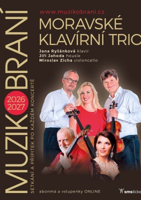 Concert Cycle Muzikobraní of the Moravian Piano Trio (6 concerts)