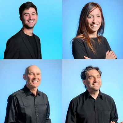 Schnelles Konzert mit einem Streichquartett in der Bibliothek der Stadt