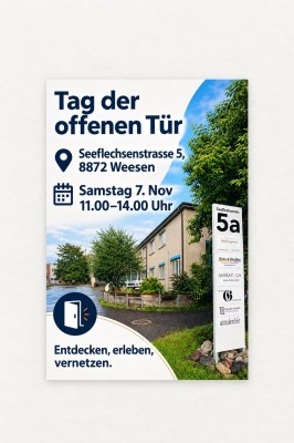 Open House at Seeflechsenstr.5 in 8872 Weesen Glarus Nord