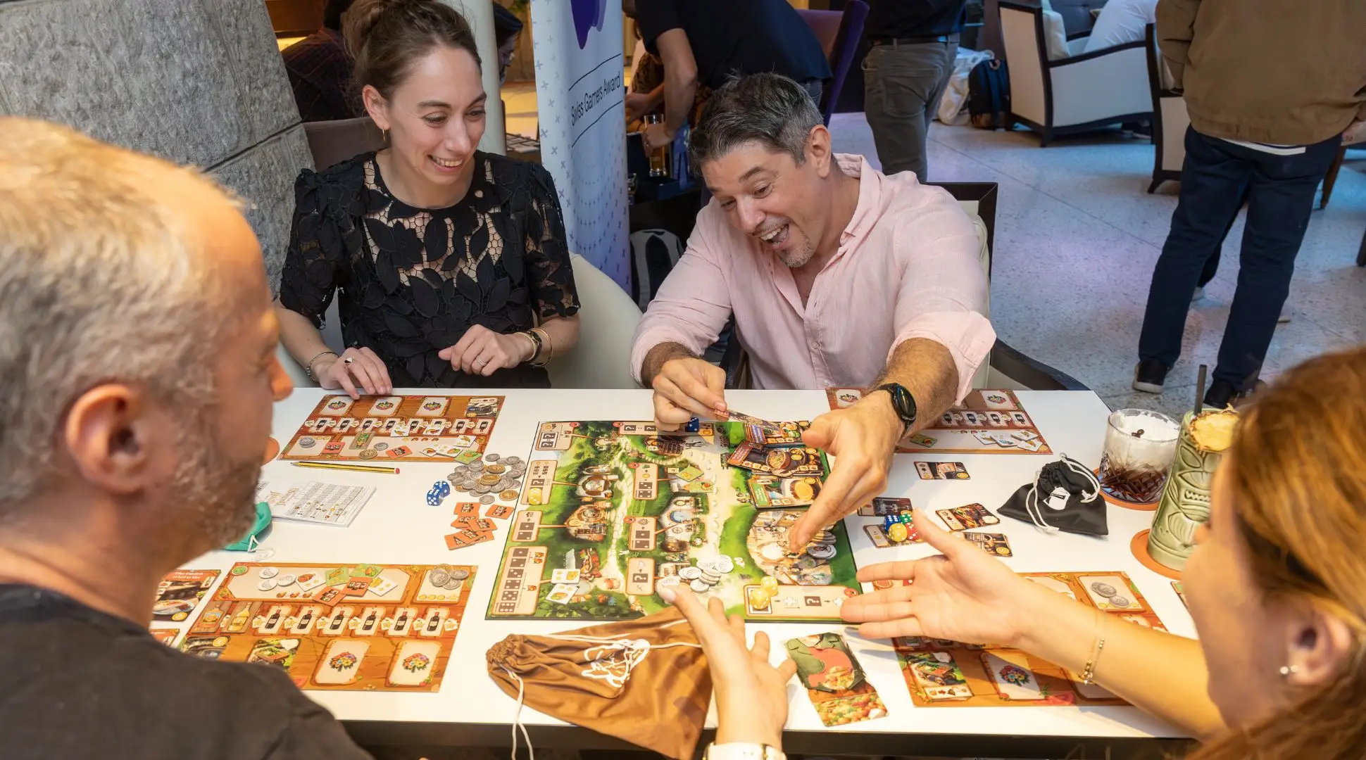 Evening with «Au Paradis du jeu»