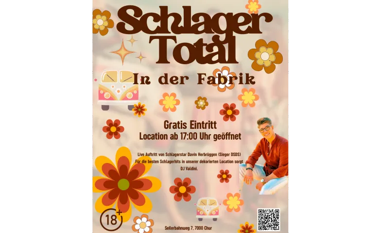 SCHLAGER TOTAL IN DER FABRIK *GRATIS EINTRITT*