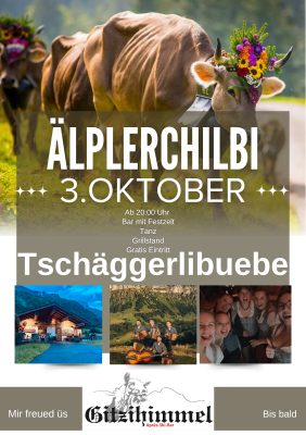 Älplerchilbi im Gitzihimmel