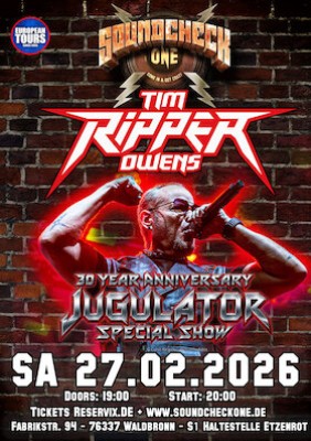 TIM 'RIPPER' OWENS – 30 Years of 'Jugulator'