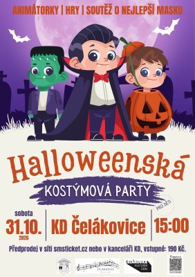 Fête costumée d'Halloween - pour les enfants