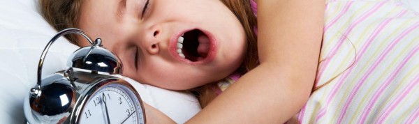 The alarm clock rings, the brain sleeps
