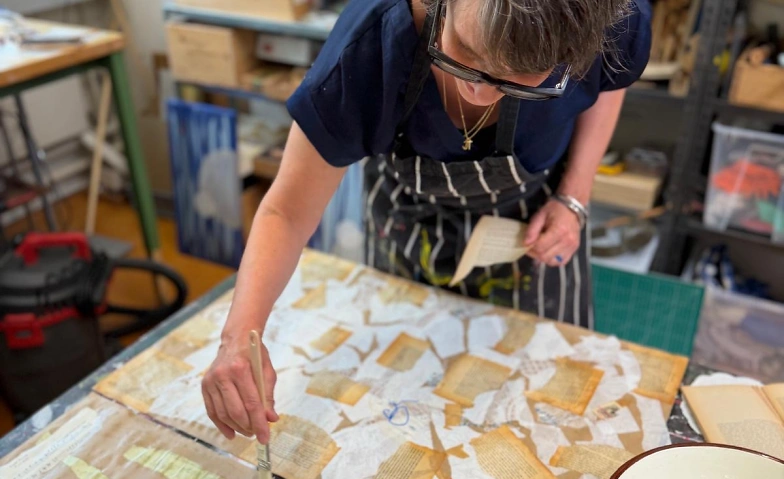 Kunstkarten & Bild - Collage Kurs