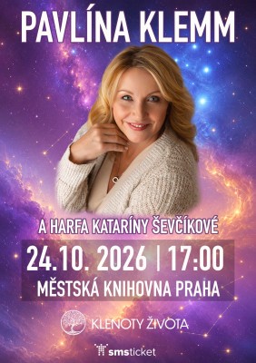 Pavlína Klemm a koncert harfy (Klenoty života Naživo)