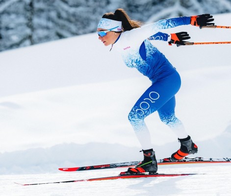 A global star visits the Goms Valley! Season opening at Hallenbarter Sport Shop