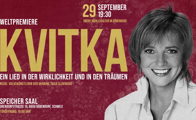 KVITKA TSISYK. Ein Lied in der Wirklichkeit und in Träumen