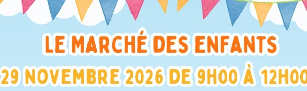 Le marché des enfants