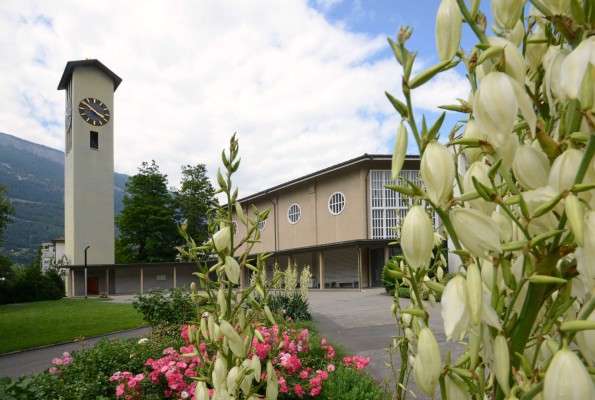 Worship Service at the Comander Church