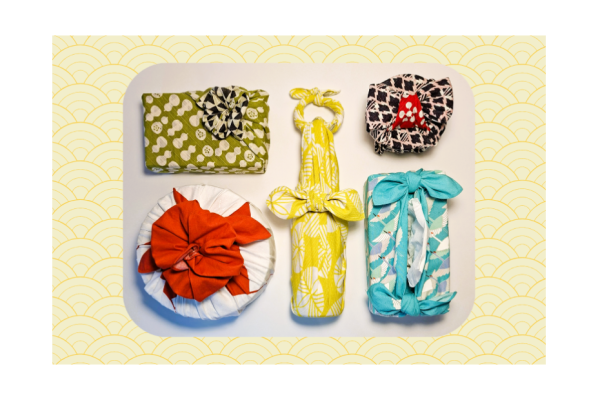 Empaquetar regalos con Furoshiki de forma japonesa