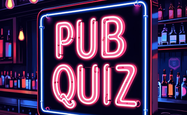Pubquiz in the cozy cultural bistro