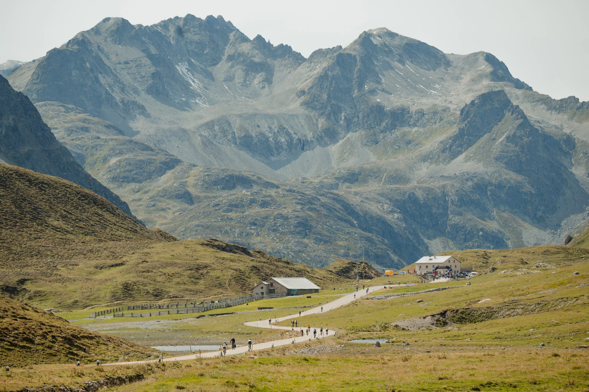 slowUp Mountain Albula - car-free event at Albulapass