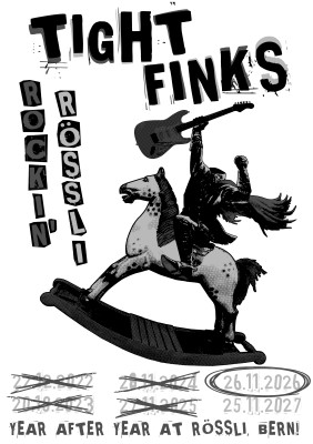 Tight Finks – Rockin' Rössli – Vol. 5 / Soporte: The Melmacs