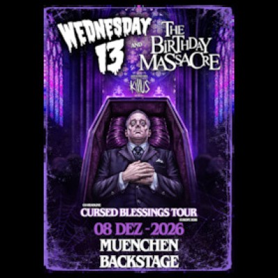 Wednesday 13 - Cursed Blessings Tour
