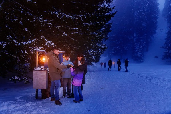 Inauguration of the Romantic Trail « Laternliweg » on Schwägalp