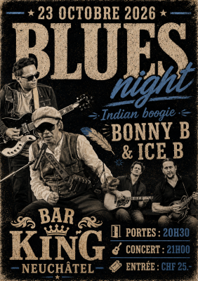 BLUES Night - Indian Boogie / BONNY B. & ICE B
