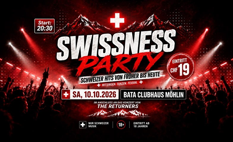 Swissness Party – Éxitos suizos de ayer a hoy