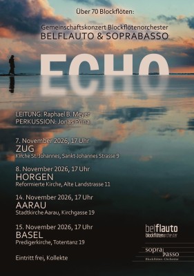 ECHO - Joint Concert Blockflötenorchester Belflauto & Soprabasso