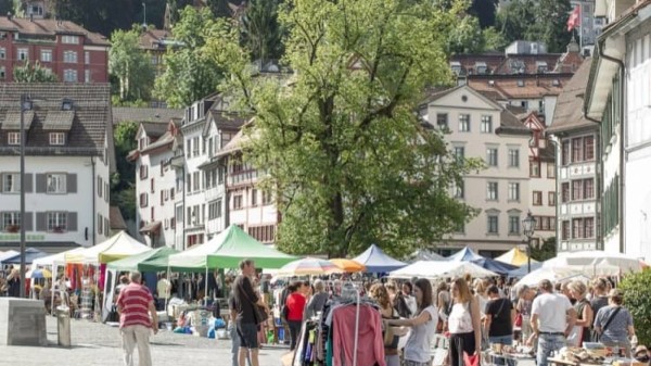 Flohmarkt Gallusplatz