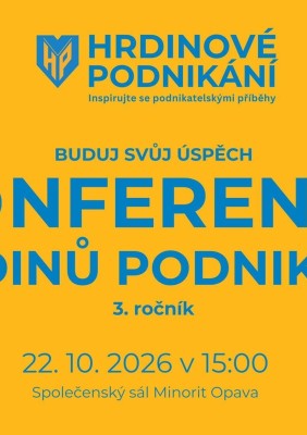 Konference Hrdinů podnikání - Buduj svoji značku
