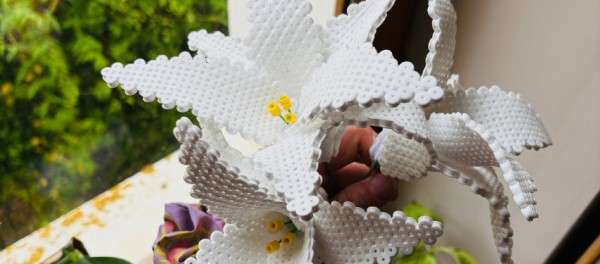 Perlensticker: Erstellen Sie Ihren zeitlosen Blumenstrauß (Erwachsene)