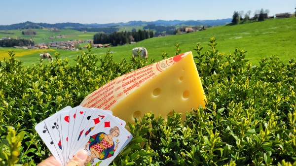 Cheese Jass in the Emmentaler Show Dairy
