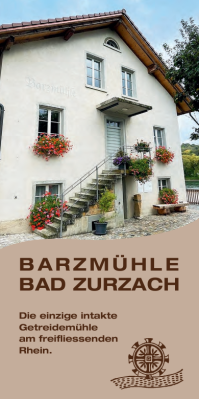 Barzmühle: Open Mill Day June - September 2026