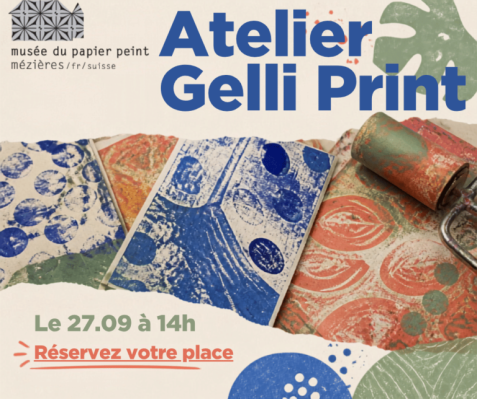 Atelier d’impression « Gelli print »