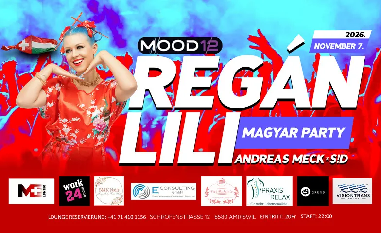Magyar party/ Regàn Lili ujra Svàjcban