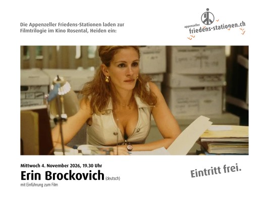 Erin Brockovich - Part 2 of the Film Trilogy of the Appenzeller Peace Stations